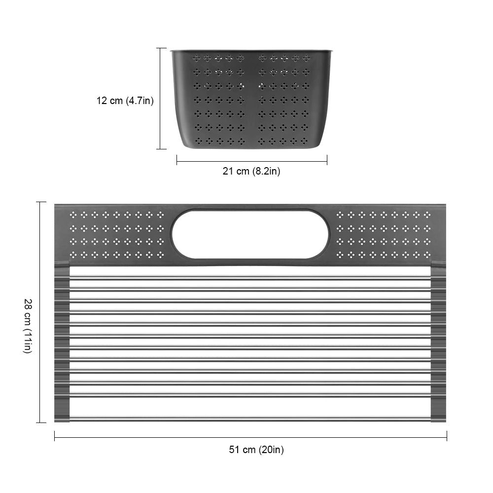 Drainer Roll Fold Rack